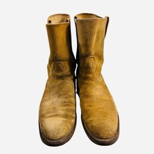 Men's Tan Leather Boots